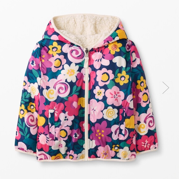 Hanna Andersson Jackets & Coats Hanna Andersson Floral Reversible